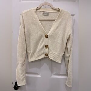 Woman’s Urban Outfitters Chenille Cropped Cardigan Size S